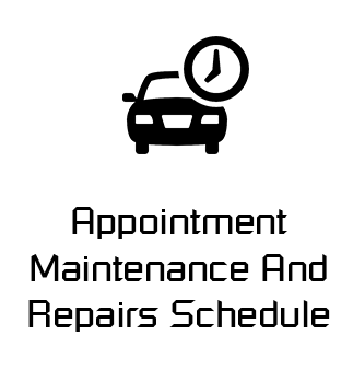 Appointment Maintenance And Repairs Schedule